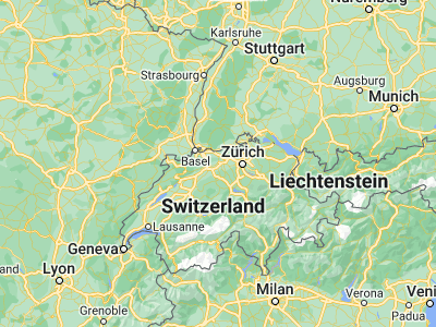 Map showing location of Aarau (47.39254, 8.04422)