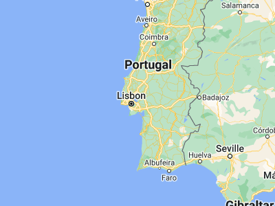 Map showing location of Alcochete (38.75534, -8.96086)
