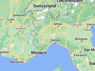 Map showing location of Asti (44.89795, 8.20684)