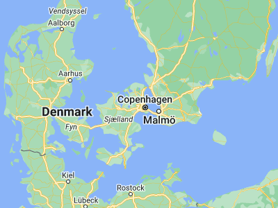 Map showing location of Ballerup (55.73165, 12.36328)