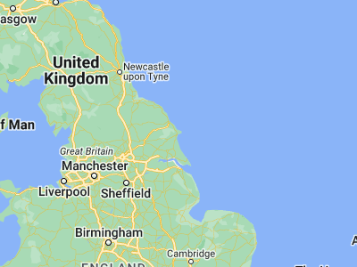 Map showing location of Bridlington (54.08306, -0.19192)