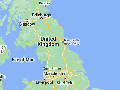 Map showing location of Consett (54.85404, -1.8316)