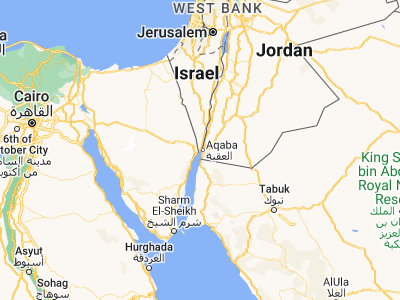 Map showing location of Eilat (29.55805, 34.94821)