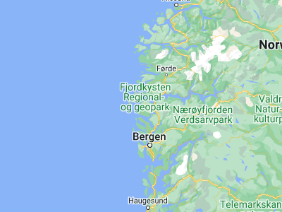 Map showing location of Eivinvik (60.98138, 5.07362)