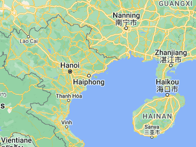 Map showing location of Hạ Long (20.95111, 107.08)