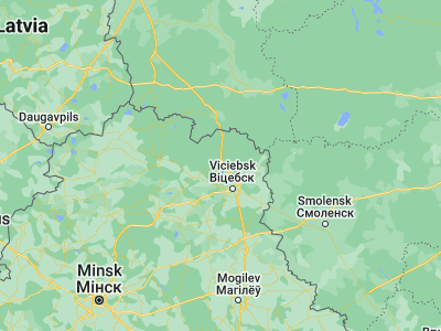 Map showing location of Haradok (55.4624, 29.9845)