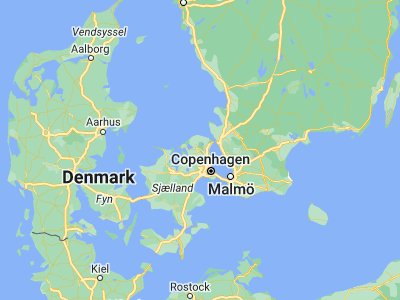 Map showing location of Hillerød (55.92667, 12.31091)