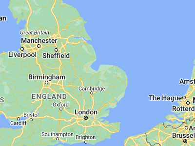 Map showing location of King's Lynn (52.75172, 0.39516)