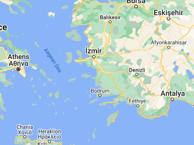 Map showing location of Kuşadası (37.85562, 27.2566)