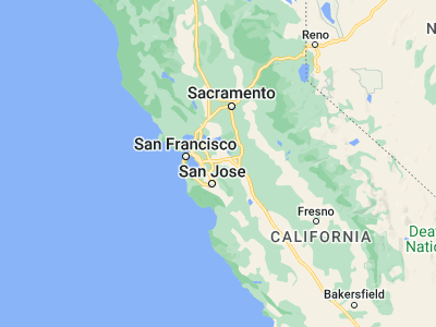 Map showing location of Livermore (37.68187, -121.76801)