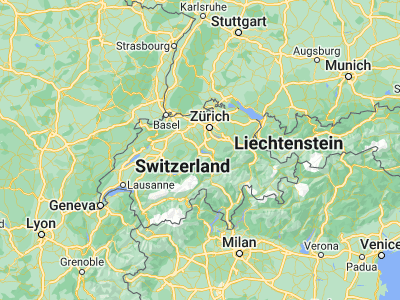 Map showing location of Luzern (47.05048, 8.30635)