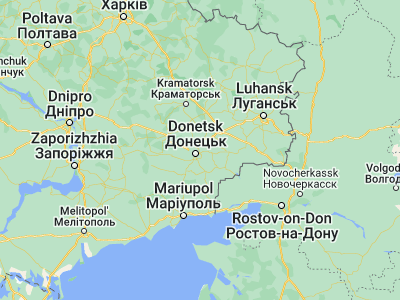 Map showing location of Makiyivka (48.04782, 37.92576)