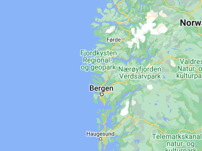 Map showing location of Masfjorden (60.79887, 5.30418)