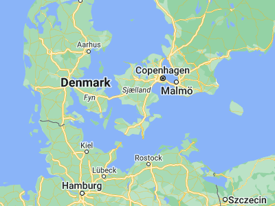 Map showing location of Næstved (55.22992, 11.76092)