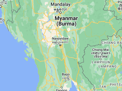 Map showing location of Nay Pyi Taw (19.745, 96.12972)