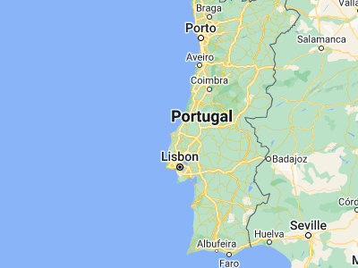 Map showing location of Óbidos (39.36055, -9.1567)
