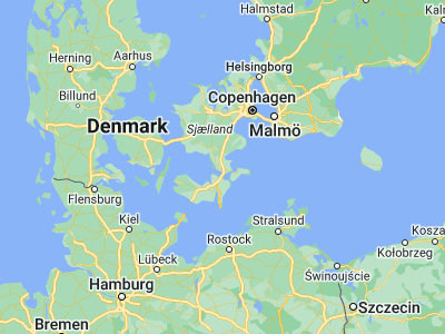Map showing location of Ørslev (55.04356, 11.96792)