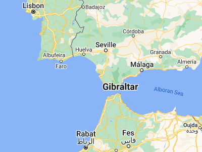 Map showing location of Puerto Real (36.52819, -6.19011)