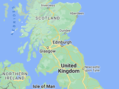 Map showing location of Queensferry (55.98333, -3.4)