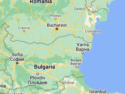 Map showing location of Razgrad (43.53333, 26.51667)