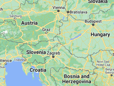 Map showing location of Razkrižje (46.52167, 16.28111)