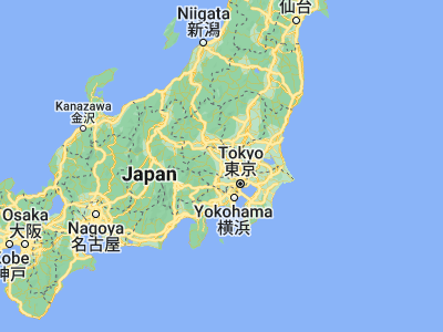 Map showing location of Sakado (35.95694, 139.38889)