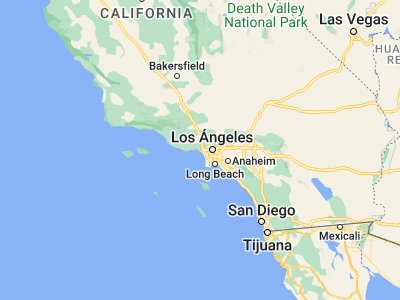 Map showing location of Santa Monica (34.01945, -118.49119)