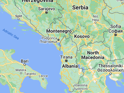 Map showing location of Shkodër (42.06828, 19.51258)