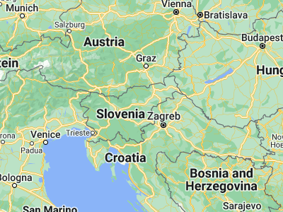 Map showing location of Štore (46.22083, 15.31389)