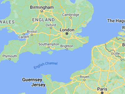 Map showing location of Storrington (50.91765, -0.45473)