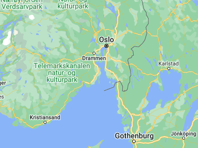 Map showing location of Tønsberg (59.26754, 10.40762)