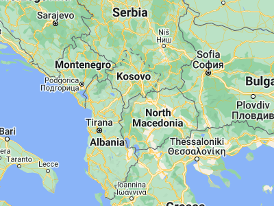 Map showing location of Желино (41.98028, 21.06417)