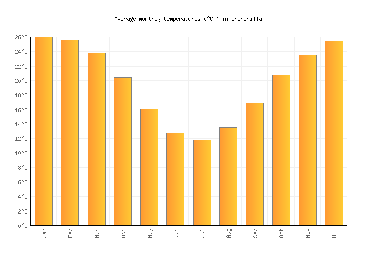 Chinchilla Weather in January 2024 Australia Averages Weather2Visit