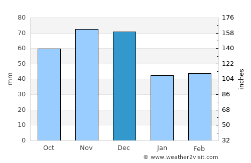 Adrian average rain in December
