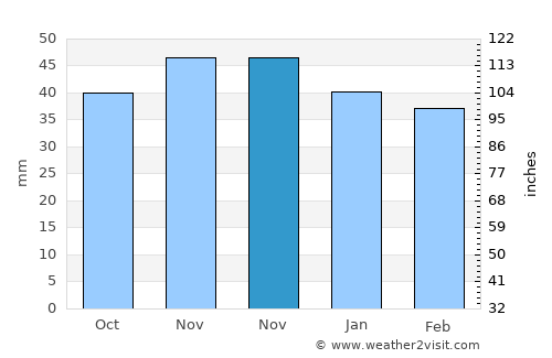 Almaşu average rain in November