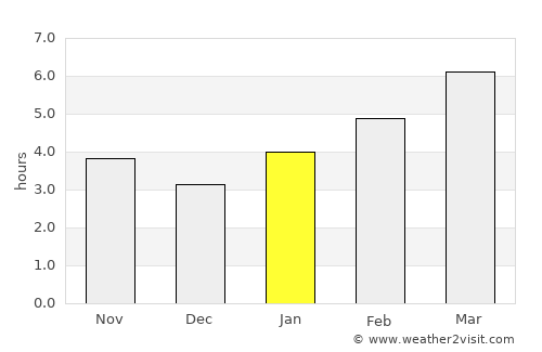 Altoona average rain in January