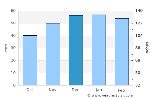 Amir Timur average rain in December
