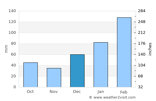 Amirabad average rain in December