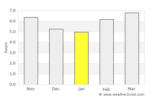 Anahuac average rain in January