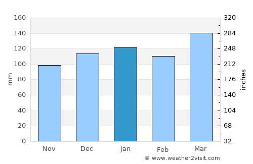 Anderson average rain in January