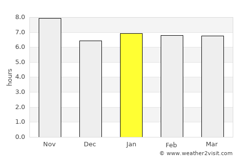 Antananarivo average rain in January