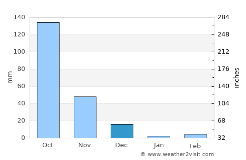 Bāgepalli average rain in December