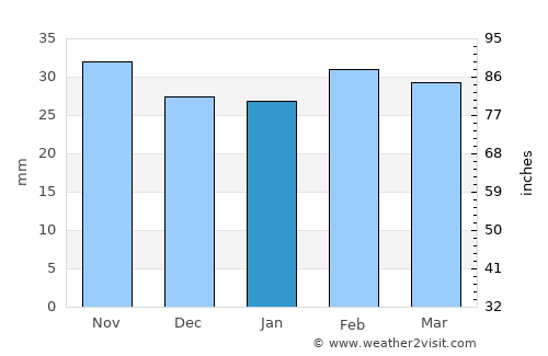 Ballinger average rain in January