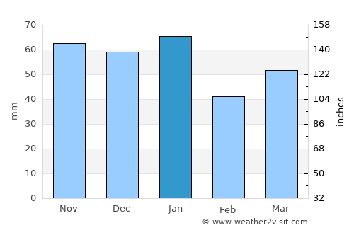 Baraga average rain in January