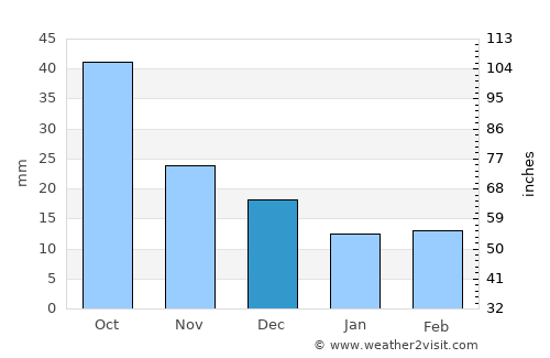 Bhainsdehi average rain in December