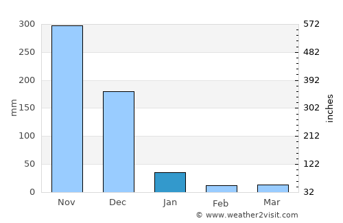 Bhuvanagiri average rain in January
