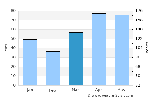 Big Rapids average rain in March