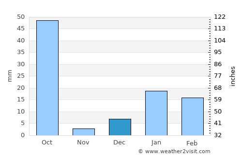 Bisauli average rain in December