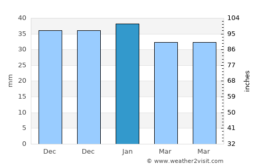 Boise average rain in January