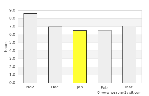 Bojonegoro average rain in January